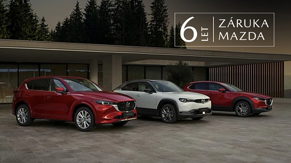 Záruka 6 let na nový vůz Mazda