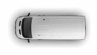 Ford TRANSIT TREND 350 L3, 2.0 EcoBlue 96 kW/130 k, Van 2.0/96 96 kW Nemetalický lak karoserie - speciální - bílá Froze