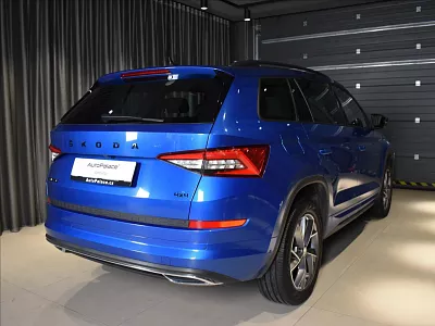 Škoda Kodiaq 2,0 Sportline 4x4 DSG BLIS 147 kW automat modrá