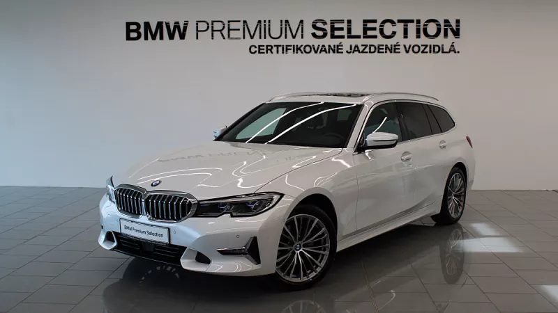 BMW 320d xDrive Touring 140 kW automat Mineral White