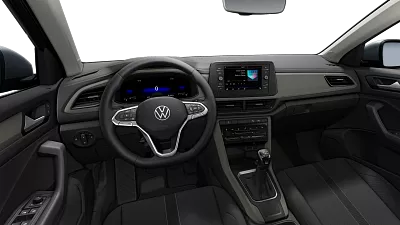 Volkswagen T-Roc Life 1,5 TSI 110 kW 6G 1.5 110 kW Šedá Indium metalíza